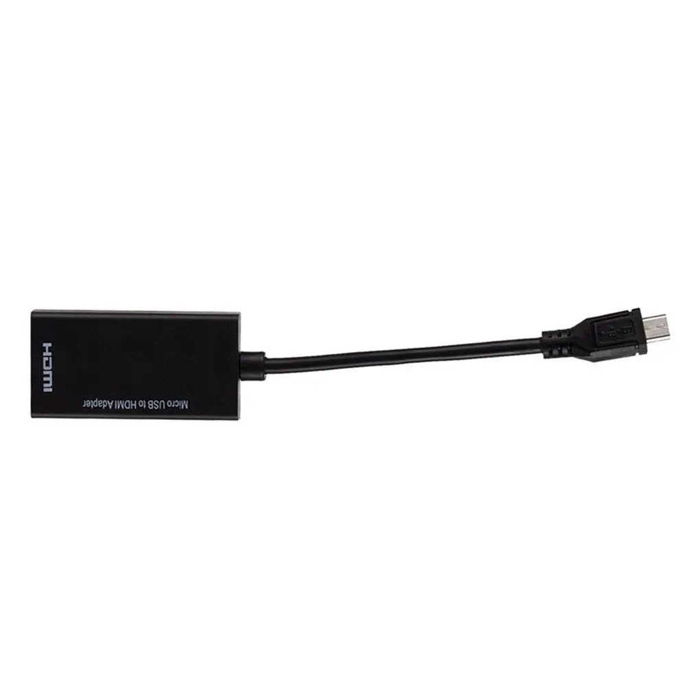 Micro USB к HDMI адаптер для ТВ монитора 1080P HD HDMI аудио видео кабель конвертер для samsung HUAWEI Xiaomi