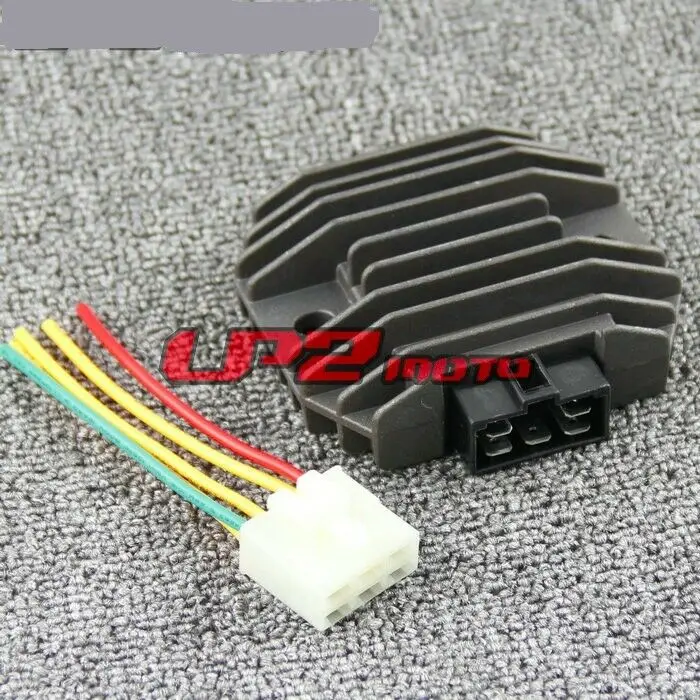 

Регулятор напряжения выпрямителя + штекер для Yamaha FZ6/6N/6S 04-09 FZR600 94-95 TDM850 96-01, Drag Star V-Star DS400 XVS400 96-08