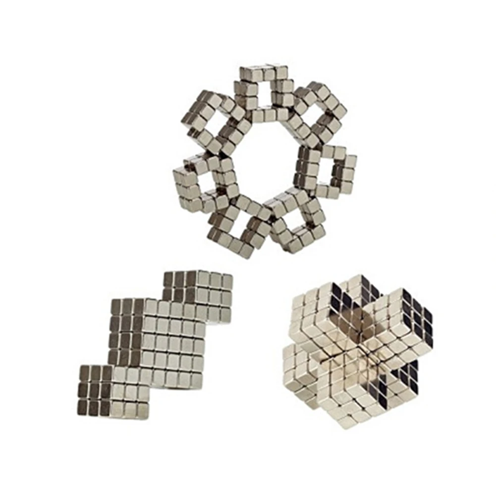 Инновационный квадратный Кубик 216 штук 3/4/5 мм магнитный стальной кубик игрушка строительные блоки головоломка игра для снятия давления игрушки