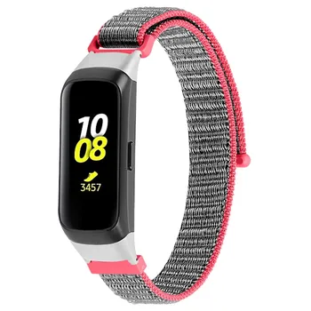 

Nylon Wrist Strap Replacement Sport Loop Wrist Band Outdoor Watch Strap For Samsung Galaxy Fit Sm-r370 Smart Watch Accessories