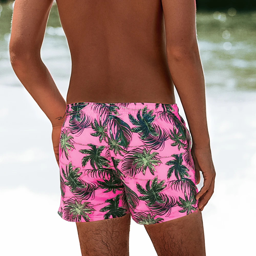 YINGWANG Palm Trees Boston Terrier Tropical Mens Breathable Swim Trunks Beach Shorts Board Shorts YINGWANG Palm Trees Boston Terrier Tropical Mens Breathable Swim Trunks Beach Shorts Board Shorts
