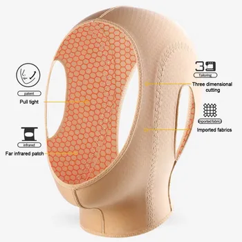 

Massager Reusable Shaper Washable Double Chin Breathable Slimming Tool Ultra Thin Anti Wrinkle Belt Facial Lifting Bandage