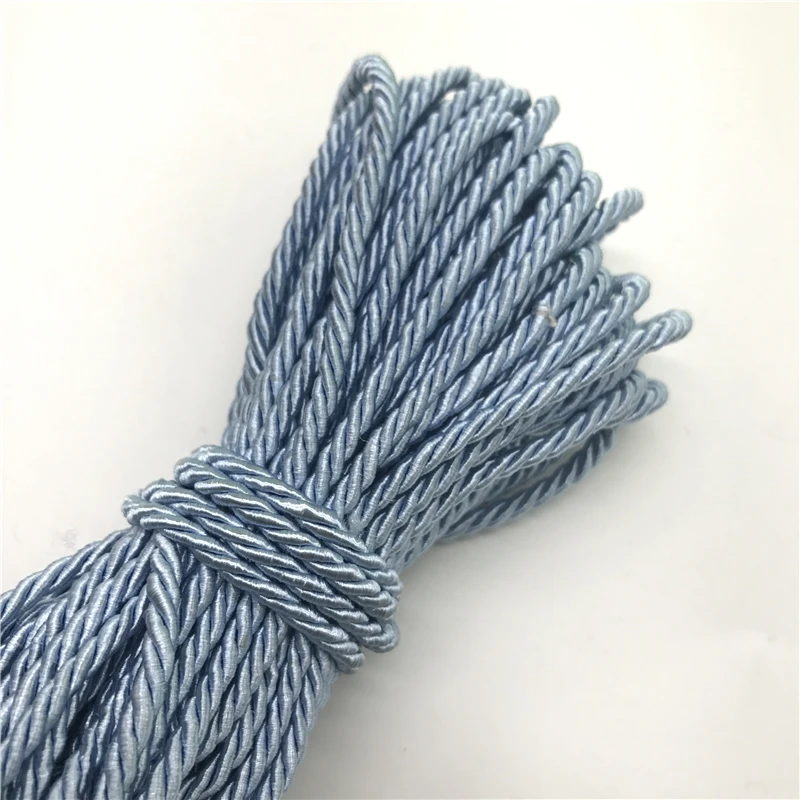 Paracord Rope 5mm 3-Strand Polypropylene Rope Home Decoration Accessories Bracelet Rustic Home Decor 5yards polypropylene rope