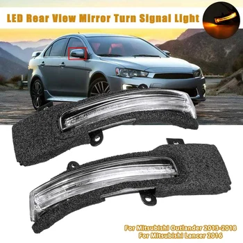 

Car Rear View Mirror Light LED Turn Signal Light for Mitsubishi Outlander 2013 2014 2015 2016 2017 2018 Lancer 2016