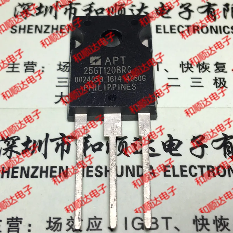 10 шт./лот APT25GT120BRG новые имеющиеся в 247 1200V 54A