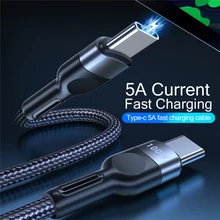 USB C к USB Type C кабель 100 Вт USBC PD шнур для быстрой зарядки USB-C кабель для Macbook iPad ноутбука Samsung Galaxy S9 S20 Xiaomi mi