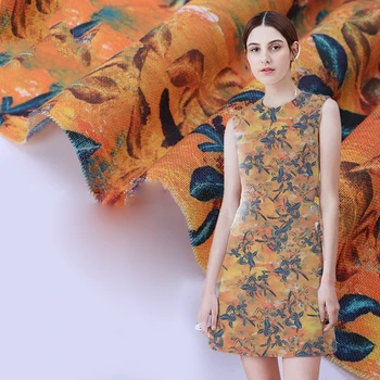 

Cotton And Linen Tie-Dyed Fabric For Fashion /DIY/ Home Crafts/Gardening Products (Width: 142CM)