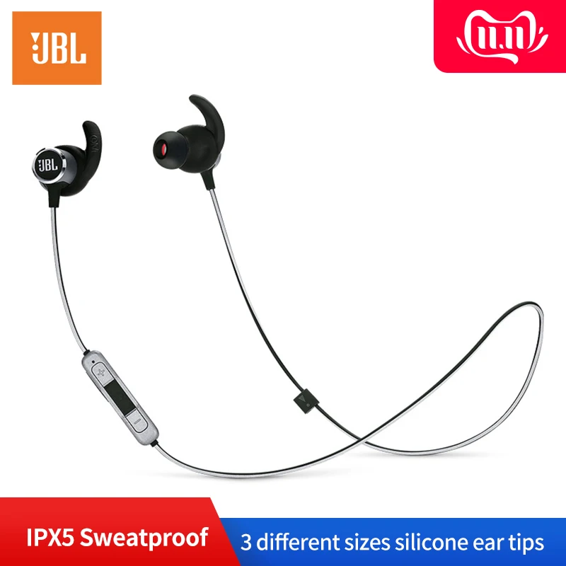JBL Reflect MiNi 2 спортивные наушники-вкладыши, гарнитура IPX 5, водонепроницаемые наушники для экстремальных видов спорта, наушники для бега с микрофоном
