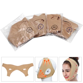 

1pc Face Lift Mask S/M/L/XL Delicate Facial Thin Massage Bandage V Face Shaper Slimming Bandage Skin Care Tools