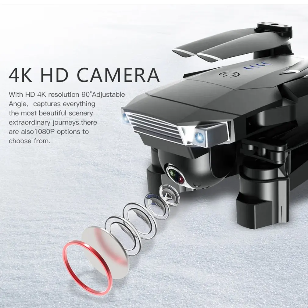 Новинка SG901 камера Дрон 4K HD Двойная камера дроны следуют за мной Квадрокоптер FPV Профессиональный длительный срок службы батареи