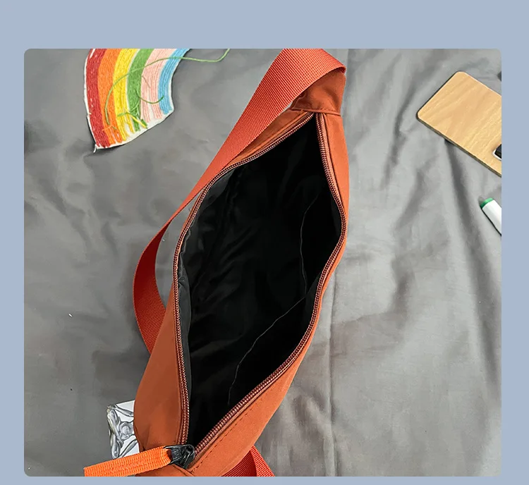 2024 Solid Color Chest Bag For Women Large Capacity Travel Crossbody Female Half Moon Belt Bag Ladies Daily Street Fanny Packs