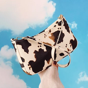 

Cow Print Women's Shoulder Bags Cow Milk Pattern Crossbody Bags For Women Handbags PU Leather Female Messenger Bag Ladies Flap