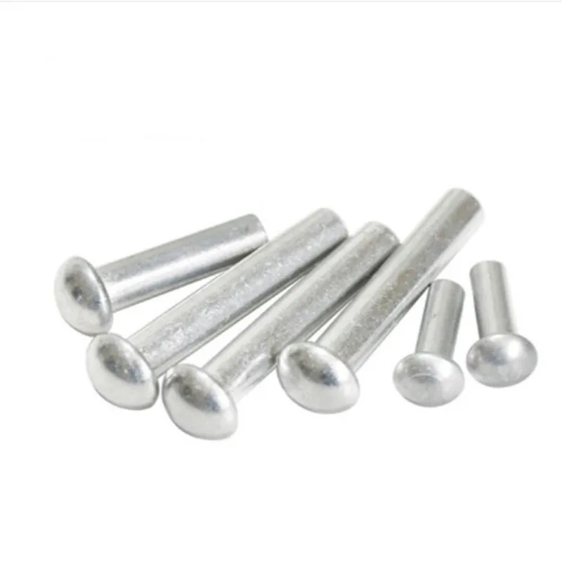 Round Aluminum Round Solid Rivet self-plugging Rivet A1 20-100pcs m2 M2.5 m3 m4 m5 m6 rivets and fasteners rivets and screws