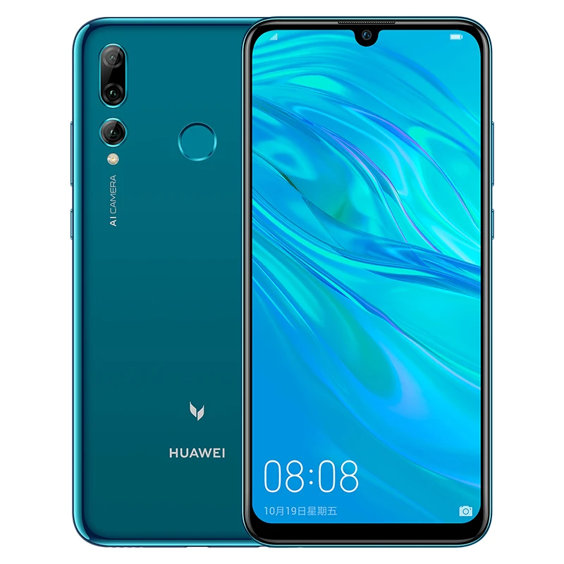 Смартфон HuaWei Maimang 8, Android 9,0, 6,21 дюйма, полный экран, 1080 P, четыре ядра, распознавание лица+ отпечаток пальца, 3400 мА/ч, 4 камеры