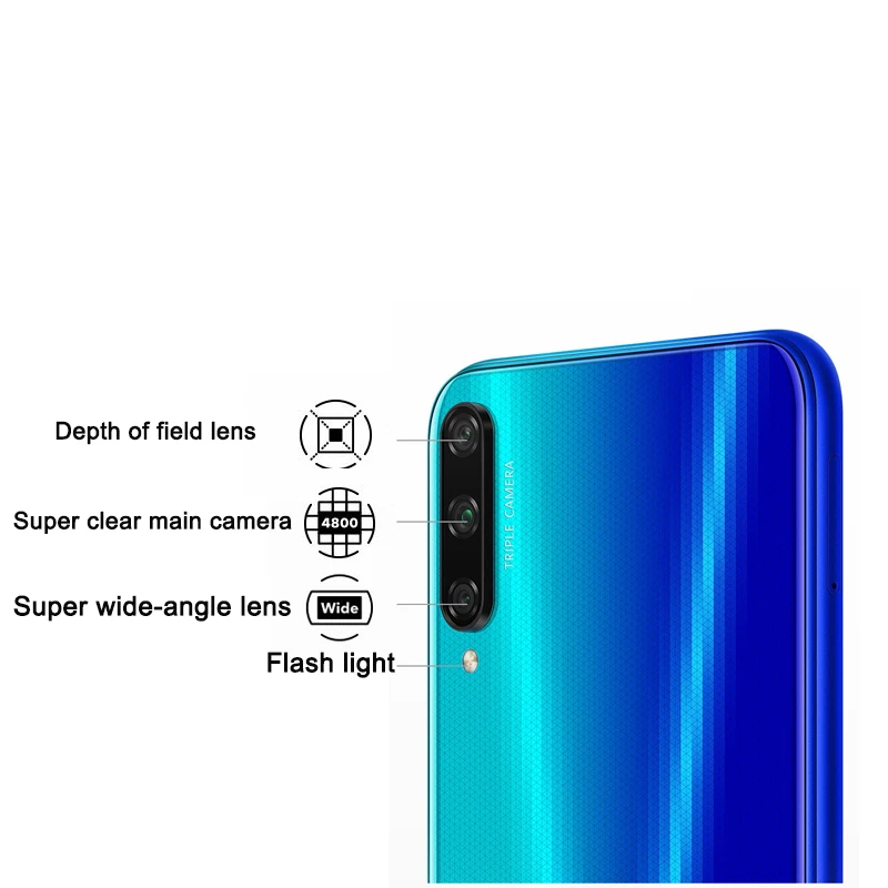  Honor play 3 Smartphone 4000mAh Battery Kirin 710F 48MP camera Android 9.0 6.39