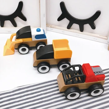 

Mini Wooden Car Toy Multicolor Creative Toys Wooden Car Model Baby Kid gift Baby Educational Toys
