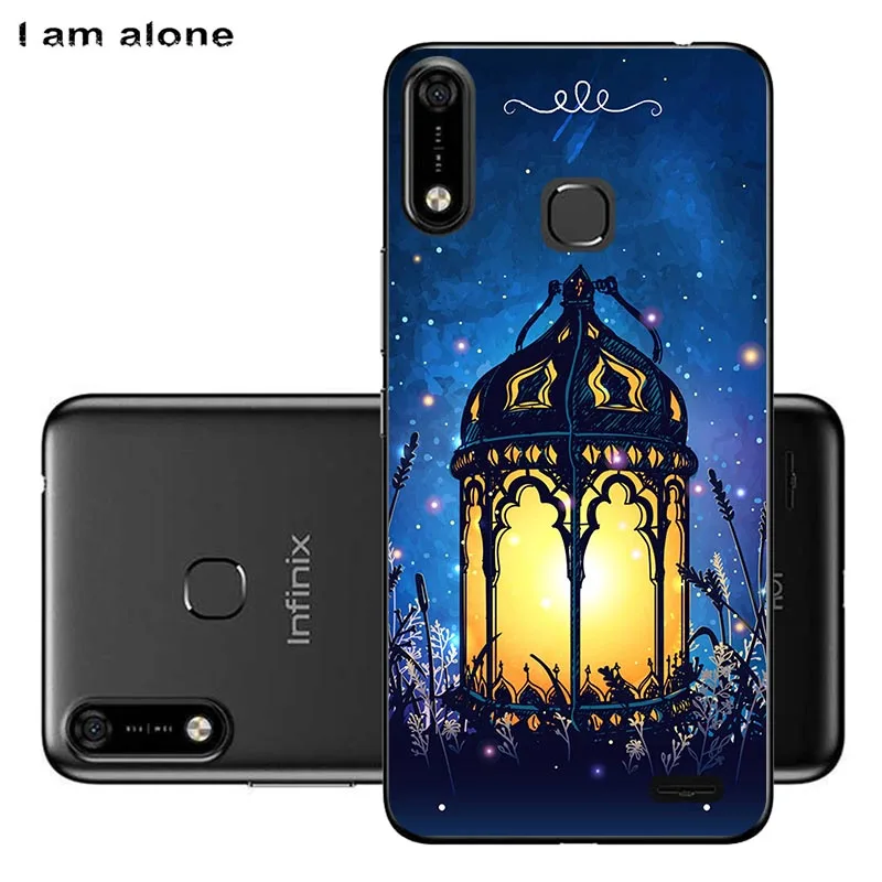 Сумка для телефона I am alone для Infinix Hot 7X624 6,2 дюймов Мягкий ТПУ модные чехлы для мобильных телефонов Infinix Hot 7X624 - Цвет: TPU H19