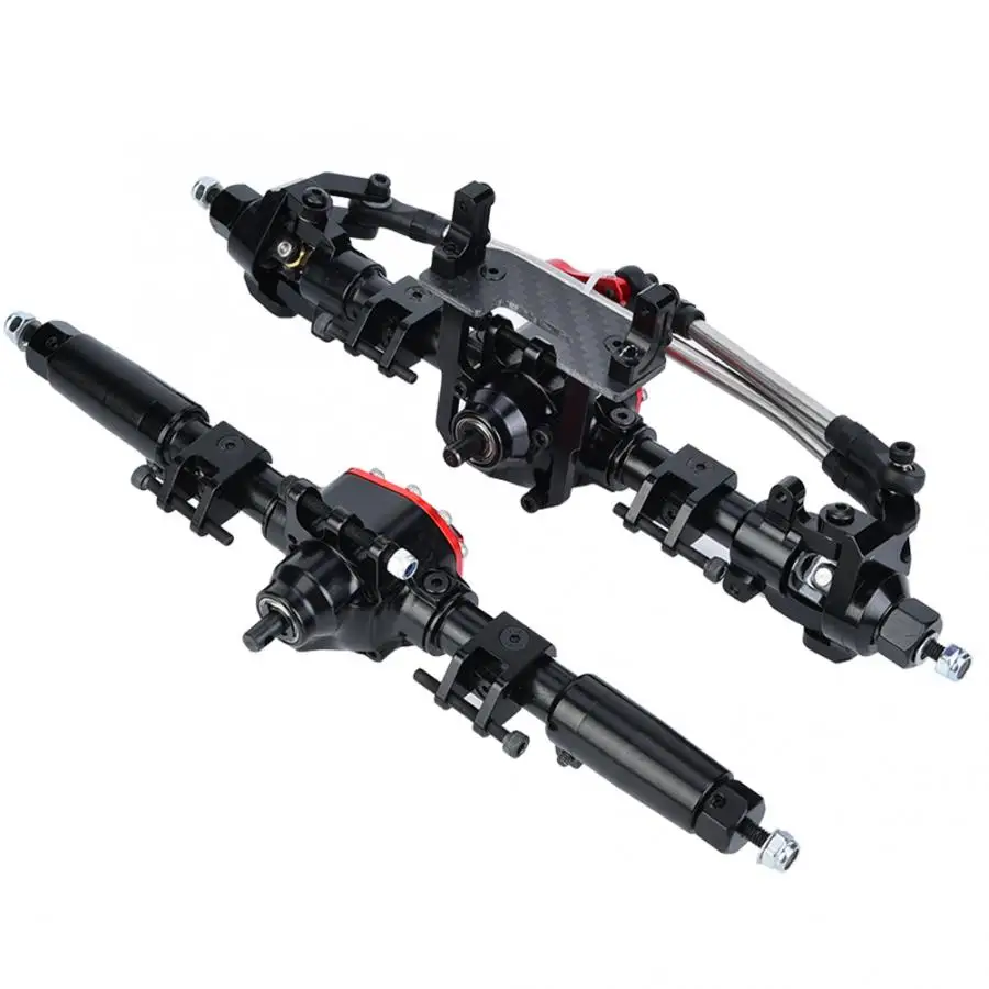 

Hot 1/10 RC Aluminum Alloy Front and Rear Axle for Crawler Axial SCX10 II 90046 90047 Upgrade Parts Straight Axle RC Car Spare P