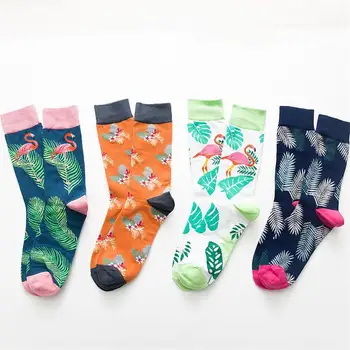 

New Style Women Tube Socks Autumn Winter Hot Selling Street Stylish Medium Breathable Cotton Versitile Fashion Cute Socks Kawaii