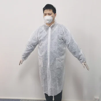 

Disposable Gowns Waterproof Protective Suit Coverall For Anti-dust Clothes Overall Suit Non-woven Work Clothes