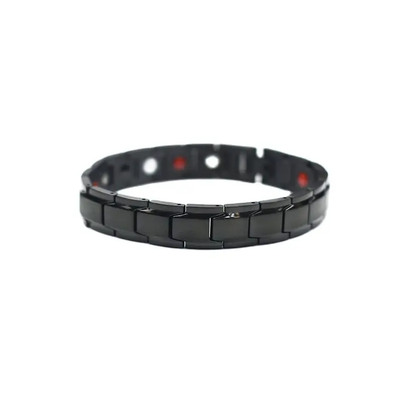 

Мужские ювелирные изделия MADALENA SARARA, Премиум браслет из титановой стали с энергией, германием, магнитом, уход за кожей