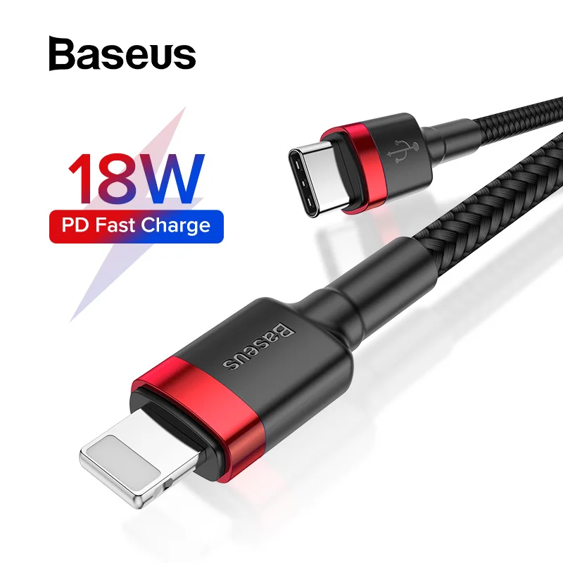 Baseus usb type-C кабель для Lightning USB C кабель Быстрая зарядка PD 18 Вт для iPhone XR 8 Plus 11 Pro Max iPhone зарядное устройство type C USB C провод шнур Type C usb C кабель заря... Baseus usb type-C кабель для Lightning USB C кабель Быстрая зарядка PD 18 Вт для iPhone XR 8 Plus 11 Pro Max iPhone зарядное устройство type C USB C провод шнур Type C usb C кабель заря...