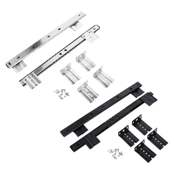 

2 Sets Ball Bearing Useful Premium Sturdy Drawer Track Drawer Slide Keyboard Track Keyboard Slide for Drawer