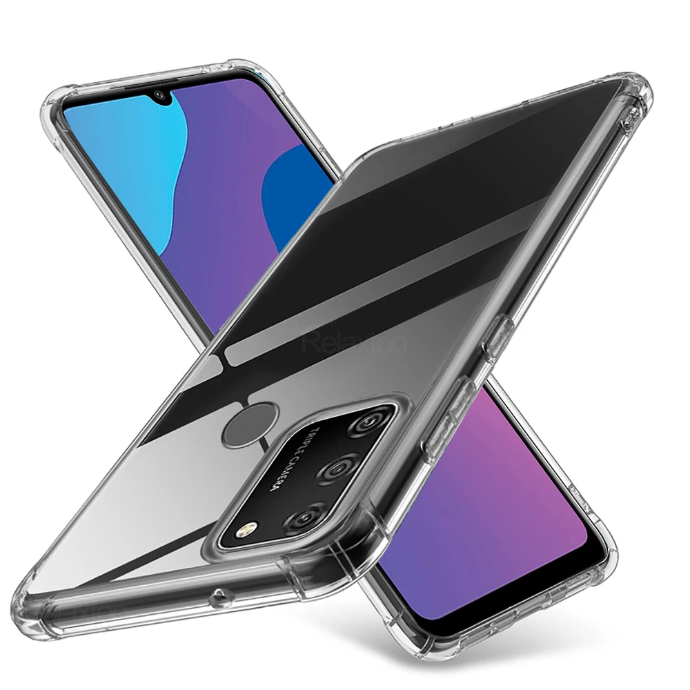 Чехол для huawei honor 9a 9c 9s 9x 8x 10 lite 20 light 30 pro 20s 30s 9 c a s x силиконовый прозрачный |