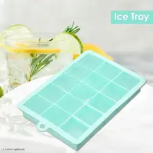 Силиконовый 15 Сетки льда производитель кубиков "сделай сам" форма для льда Форма для льда формочка для льда