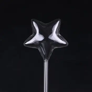 

Plant Watering Device Glass Lucky Star Shape Garden Flower Floral Simple Automatic Sprinkle Tool Irrigation DIY