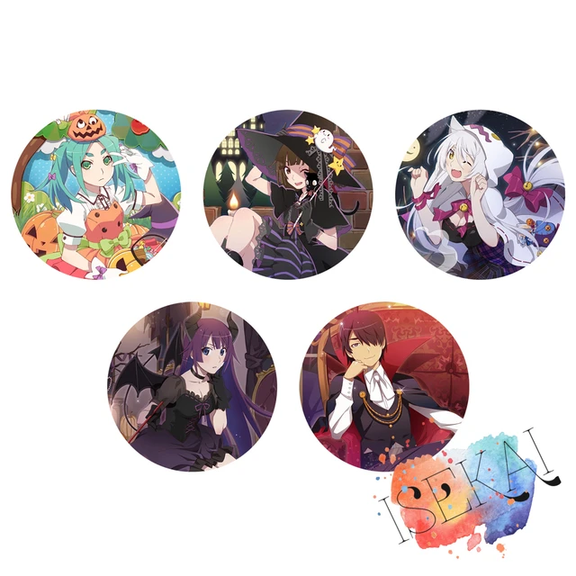 Anime Brooch Monogatari | Anime Monogatari Series | Metal Badge Brooch Pins  - Anime - Aliexpress