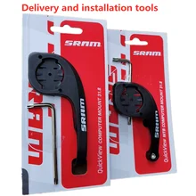 for SRAM control seat blackbird / traveler Garmin code meter edge 200 / 510 / 830 extended long bracket