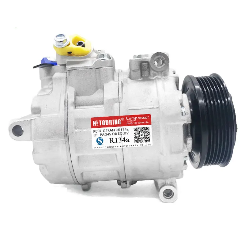 7SEU17C AC Compressor Car for VW Volkswagen AMAROK MULTIVAN RANSPORTER CARAVELLE Bus 2.0 TDI 7E0820803 7E0820803F 447150-1520