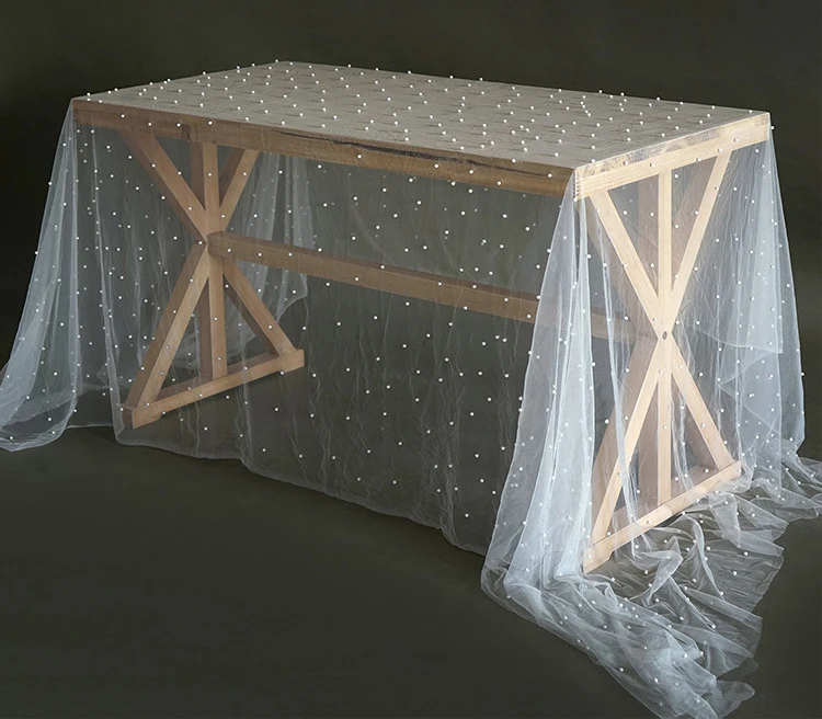 Organza-Table-Cloth-Rectangular-with-Pearl-Desk-Base-Tablecloth-Wedding-Party-Decor-Dessert-Plate-Cake-Photography-Accessories-05