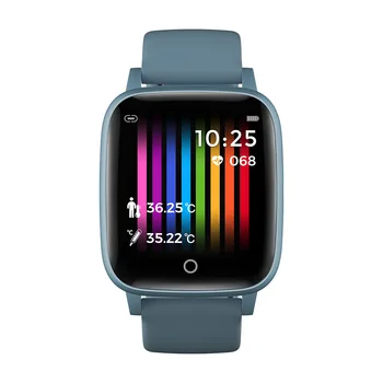 

T1 Smart Watch Thermometer Health Sleep Monitor Blood Pressure Heart Rate Smart Band Watch IP67 Waterproof Fitness Tracker