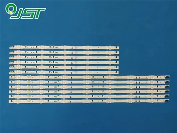 

95% New 12pcs/Kit LED strips for SAMSUNG 55 TV UE55H6500 UA55J6200 LH55DMEPLGC GJ055BGA B1 BN96 30431A 30432A D4GE 550DCA3 R3