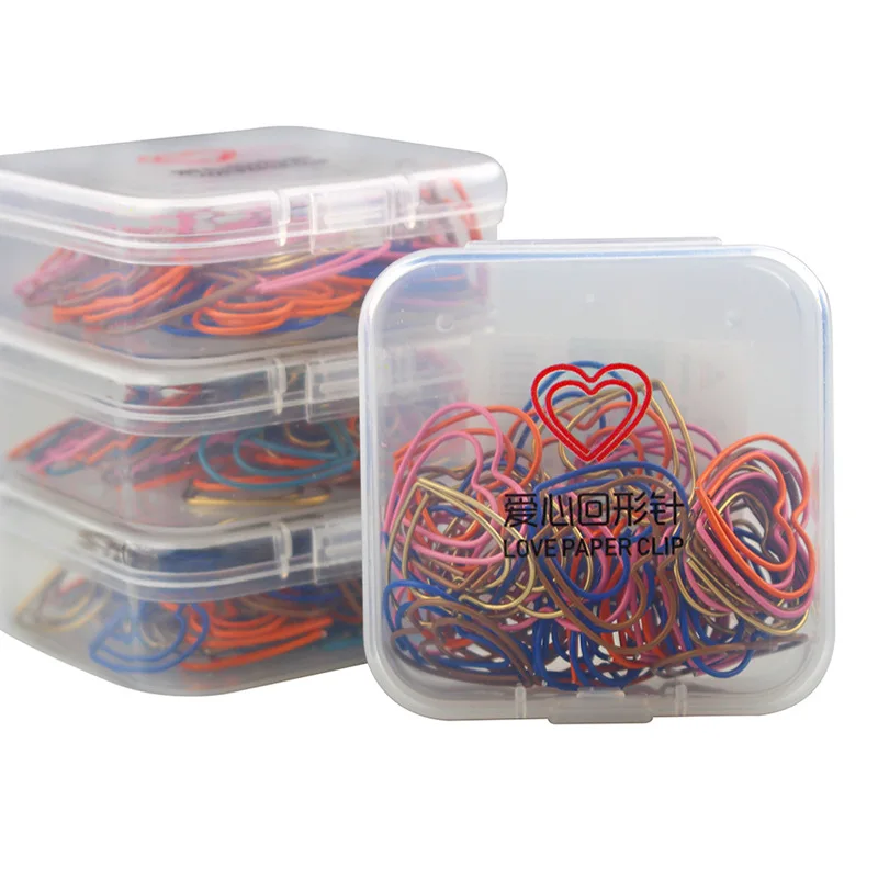 12/20/50pcs Special-shaped Paper Clips Gold Bookmark Clips, Cute Paperclips Planner Clips Office School Supplies Decoration paper clips