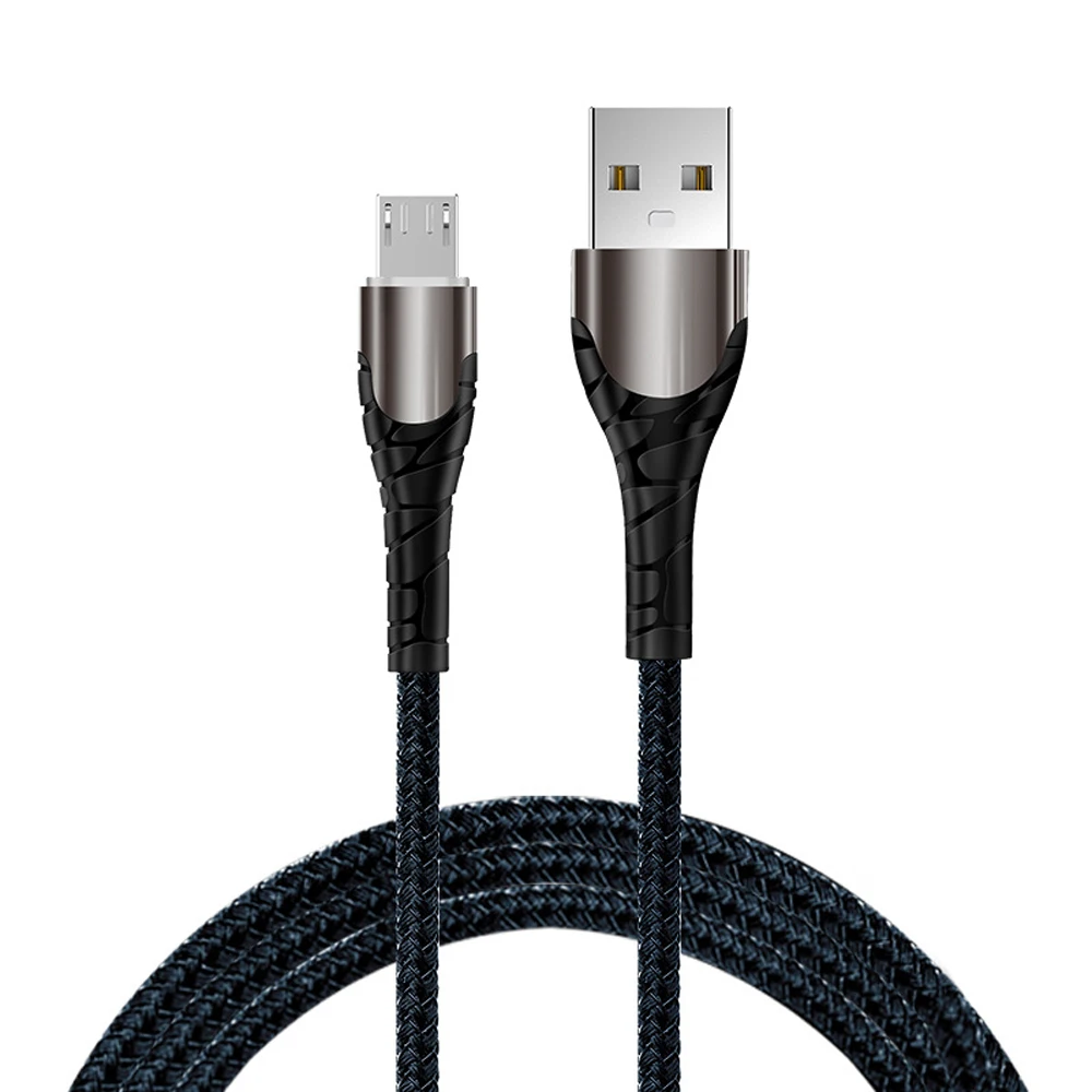 3а Micro usb type C кабель для быстрой зарядки и синхронизации данных, светодиодный кабель для Android samsung huawei Xiaomi