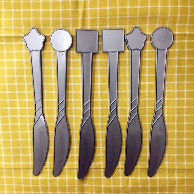 Knife Взрыв фольга Серебро Русалка бронзовая Беби Шауэр детский девушки день рождения украшения для вечеринки - Цвет: Knife