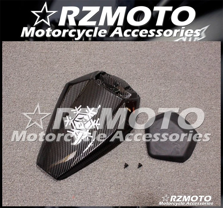 Подходит для Kawasaki ZX10R ZX-10R 10R- углеродное волокно краски автомобиля хвост задний горб заднего сиденья Крышка части обтекателя