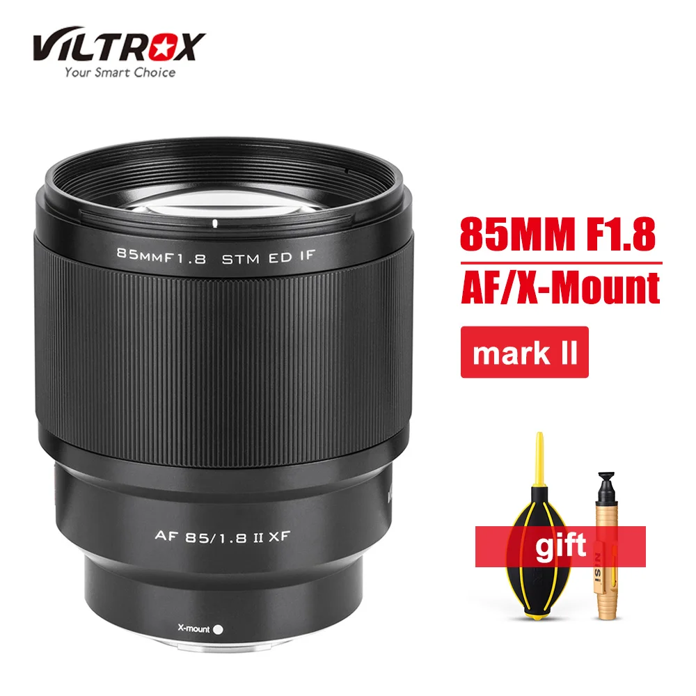 2020 Новый VILTROX 85 мм F1.8 Mark II XF объектив Автофокус AF портретный для Fuji Fujifilm X Крепление