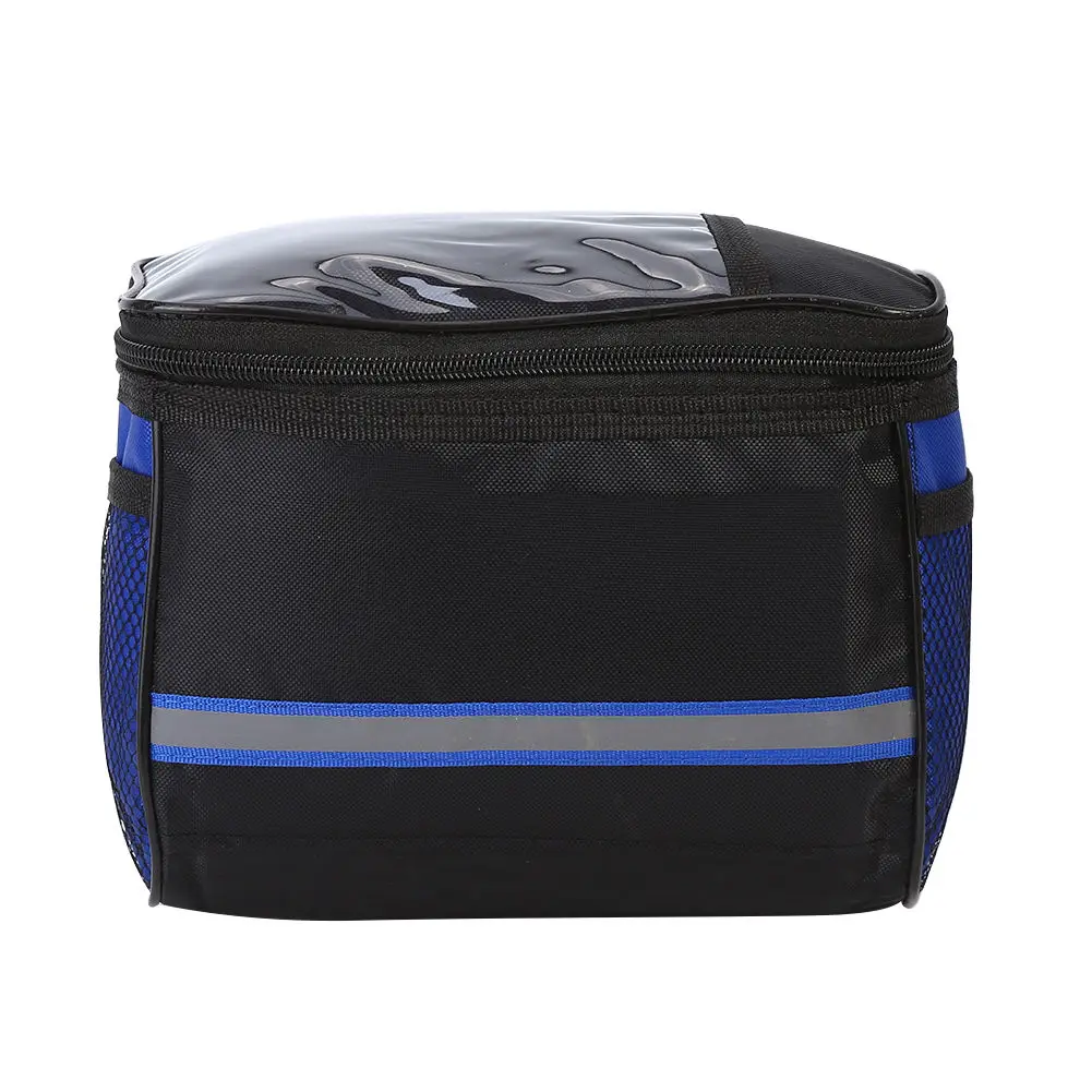 

Cycling Riding Bike Bicycle Front Basket Handlebar Bag Outdoor Panniers Pocket