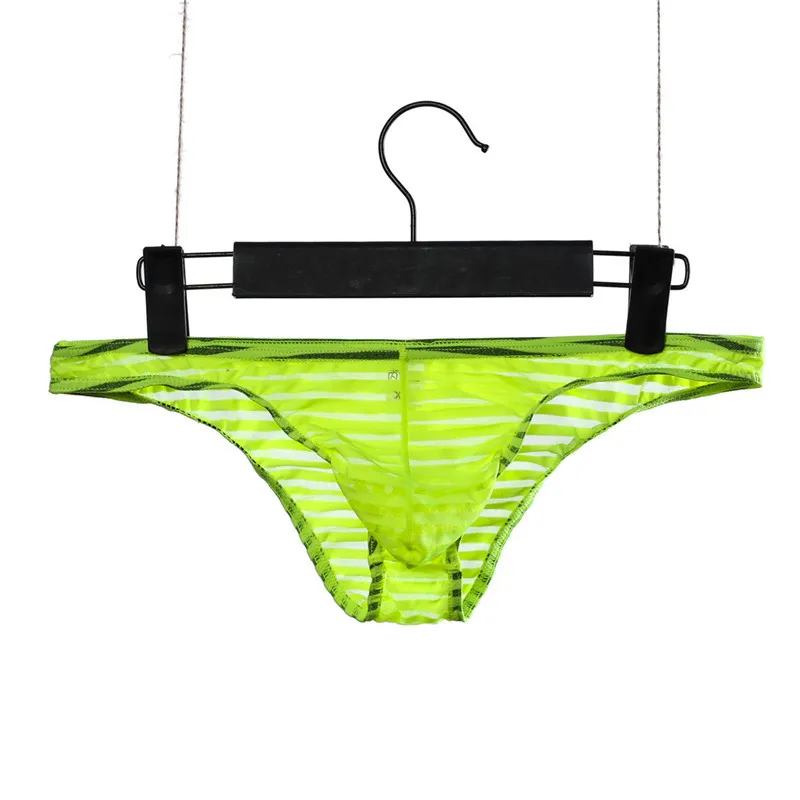 Трусы бикини мужские прозрачные Экзотические трусы джоки дышащее Сетчатое