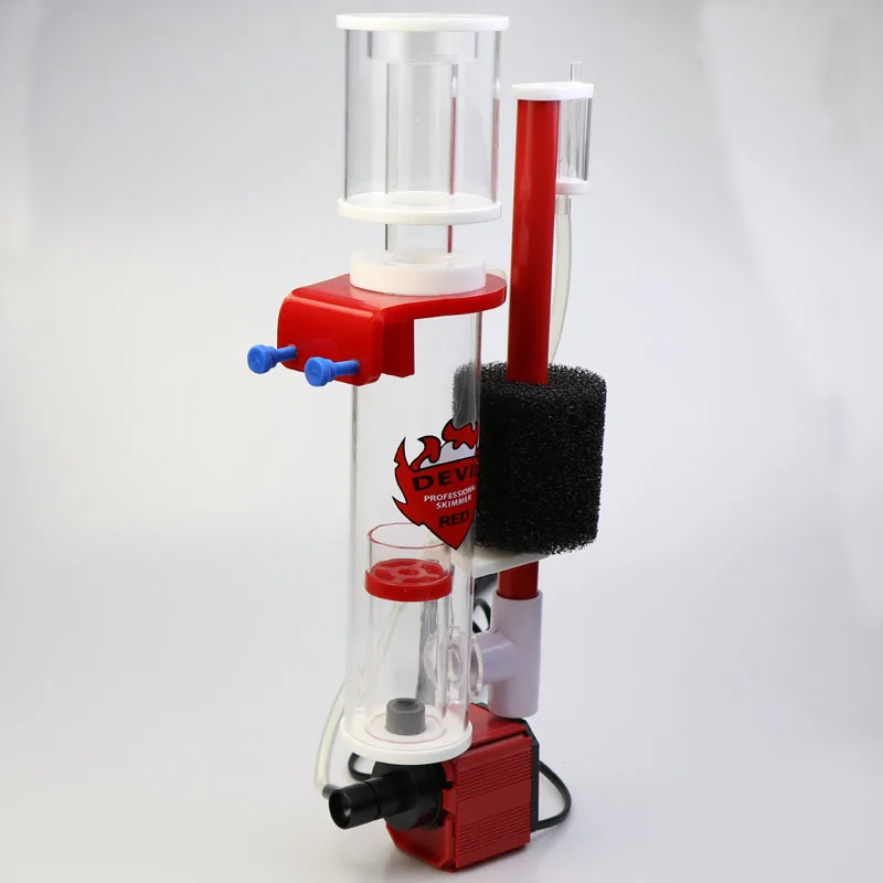 110V 220V built-in wall-mounted protein separator small sea fish tank coral filter for 100L water body | Дом и сад