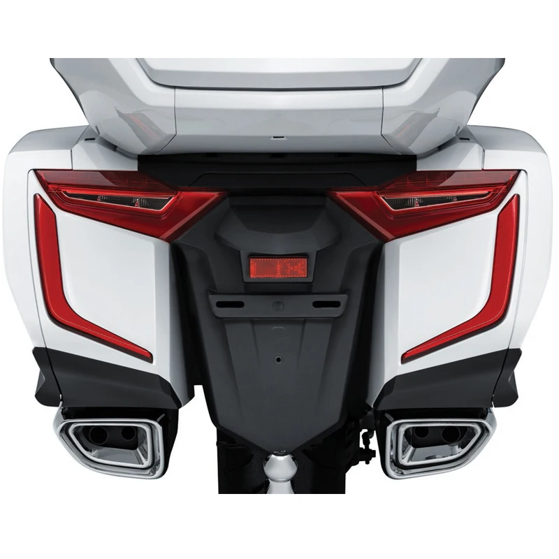 For Honda GL1800 GL 1800 Gold Wing Goldwing Omni LED Rear Saddlebag Accents F6B F 6 B