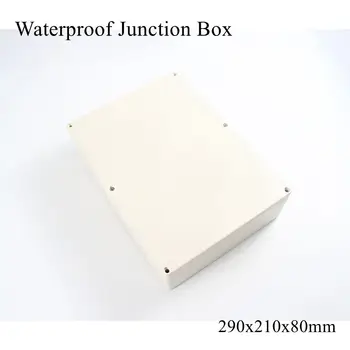 

290x210x80mm Waterproof Plastic Enclosure Box Outdoor Cable Connection Junction Electrical Project Case ABS IP65 290*210*80mm
