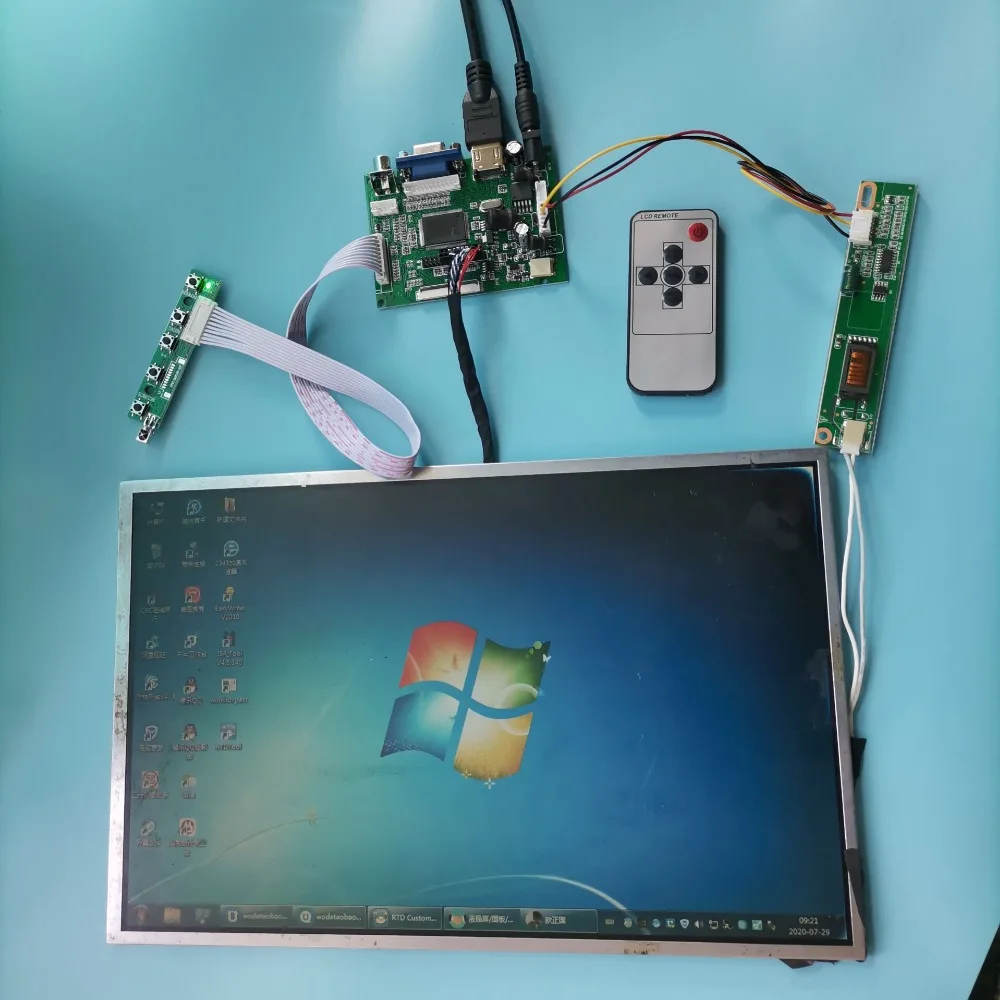 tela do painel motorista 30pin 2av hdmi
