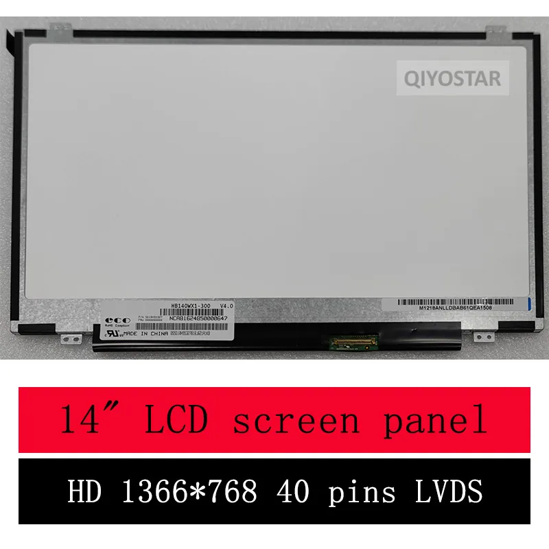 14-дюймовая тонкая светодиодная матрица для Lenovo ideapad S400 S405 S410 S415 ЖК-экран ноутбука