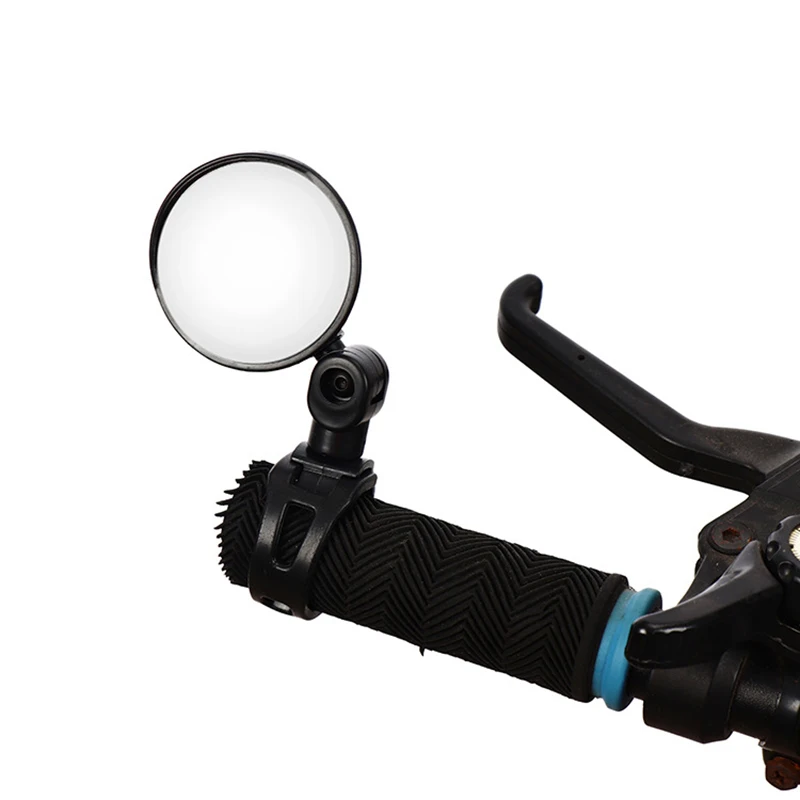 Велосипедные зеркала заднего вида для руля Велоспорт заднего вида MTB велосипед силиконовой ручкой Зеркало заднего вида
