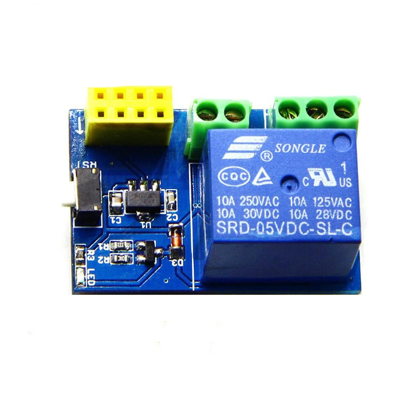 S ESP8266 5 в wifi релейный модуль ESP-01S вещей умный дом пульт дистанционного управления для телефона ПРИЛОЖЕНИЕ ESP01 беспроводной wifi модуль - Габаритные размеры: S